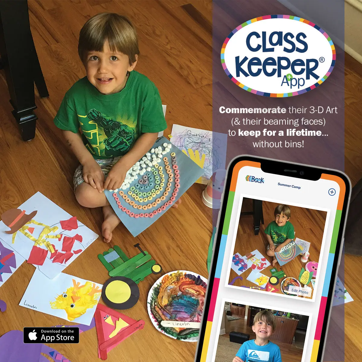 School Days Memory Book & Keepsake Album with App (2 Styles Available)