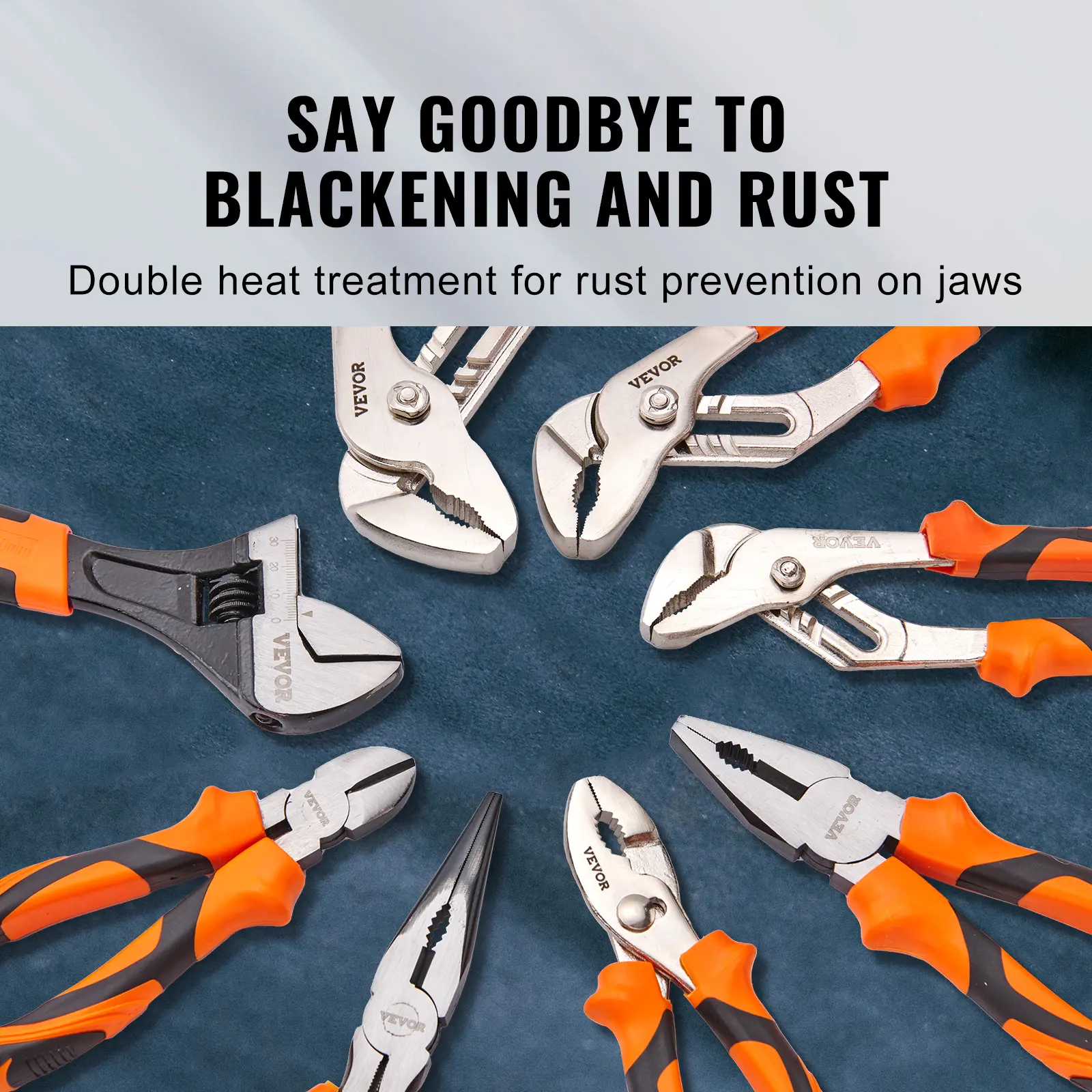 8-Piece Pliers Set with Tool Bag 
