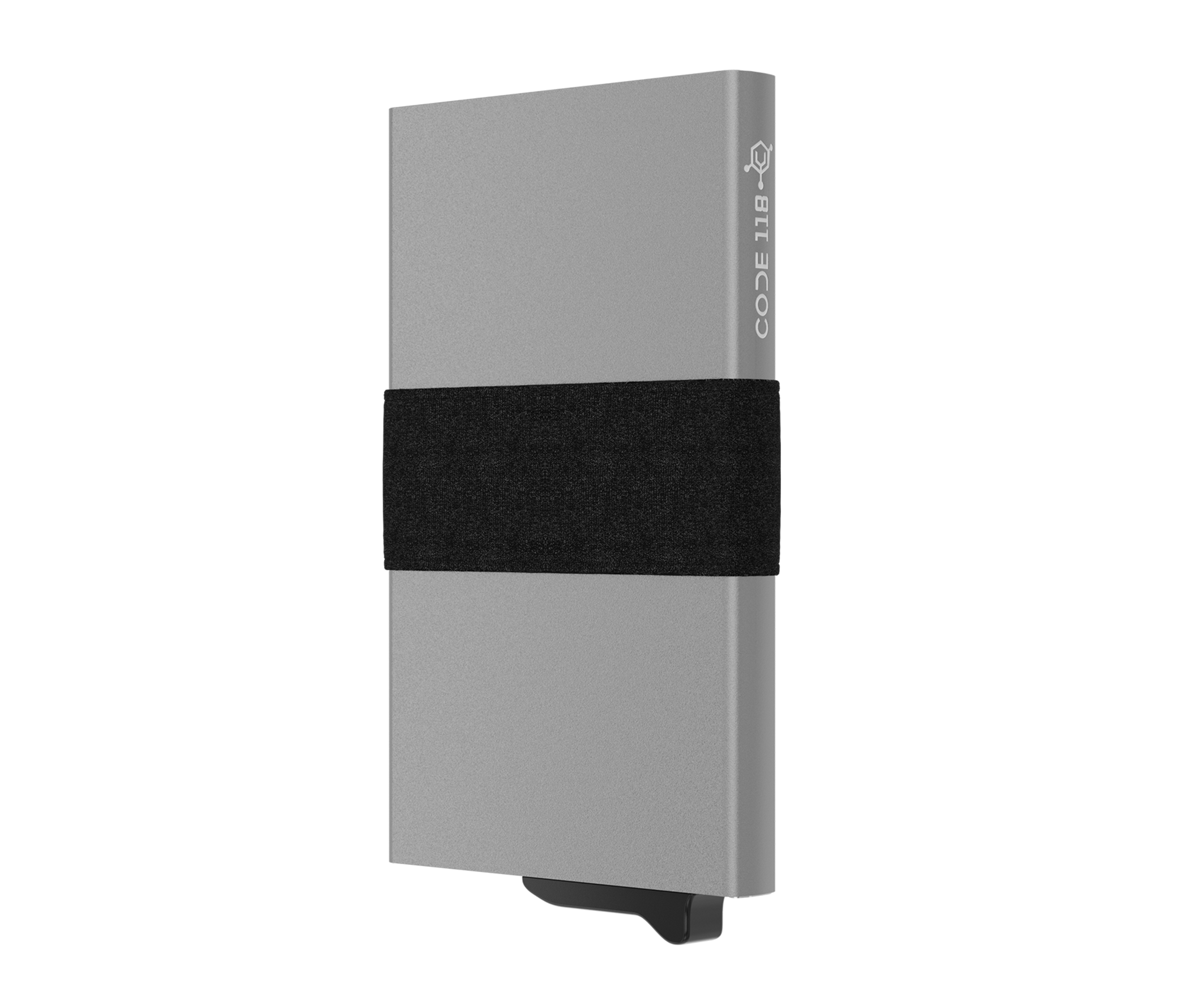 Slim Tactical Stealth Wallet for Men: Metal RFID Blocking Card Case with Money Clip