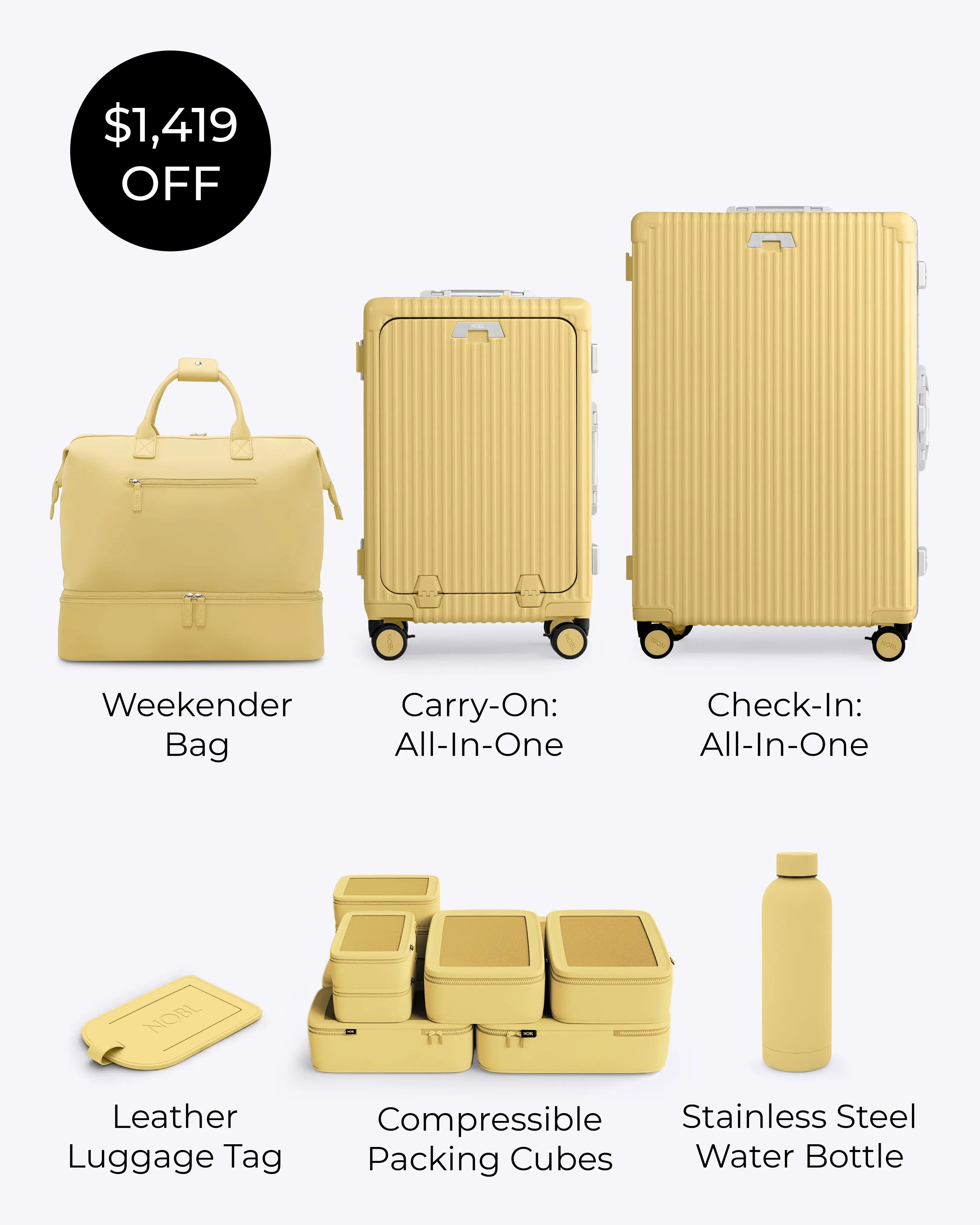Smart Carry-On Suitcase for Students & Frequent Travellers