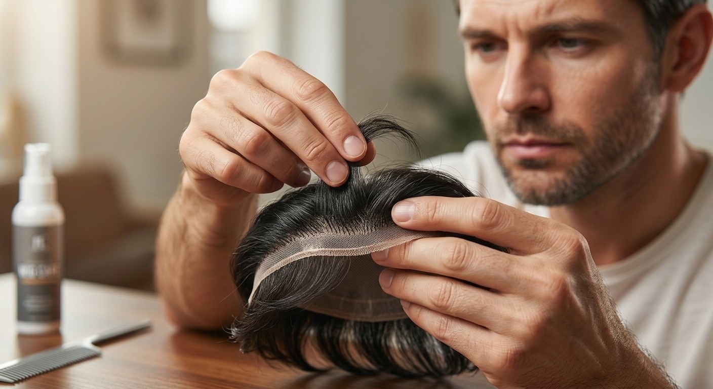 How to Tell if Your Toupee Is Shedding Too Much-Shinfine Hair