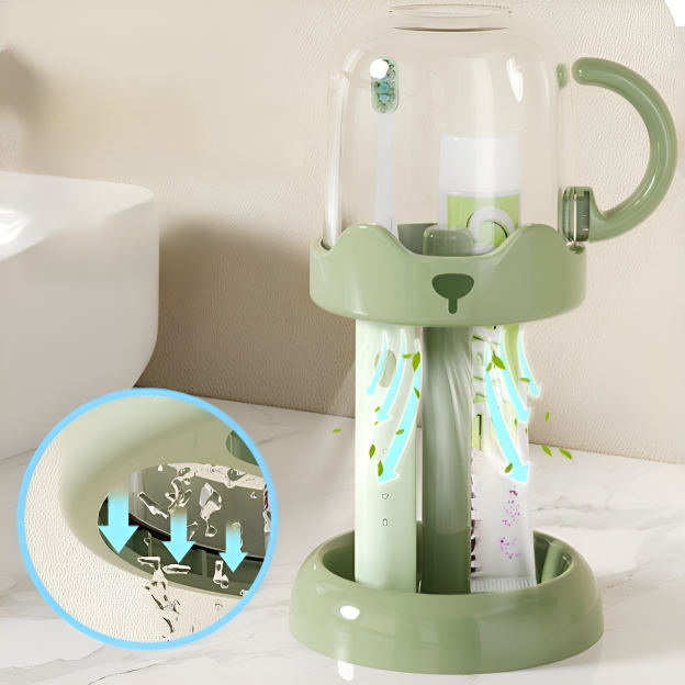 Zahnputzbecherhalter für den Hausgebrauch, schlichtes Design