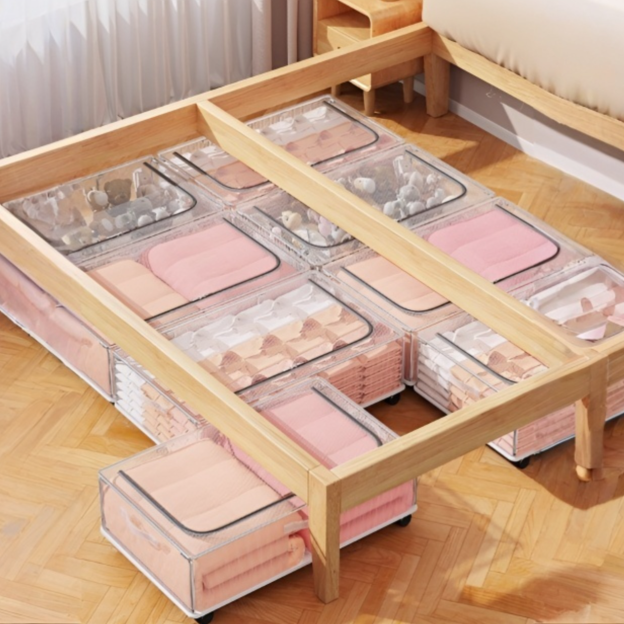 Rollbarer Aufbewahrungsbox für unter das Bett