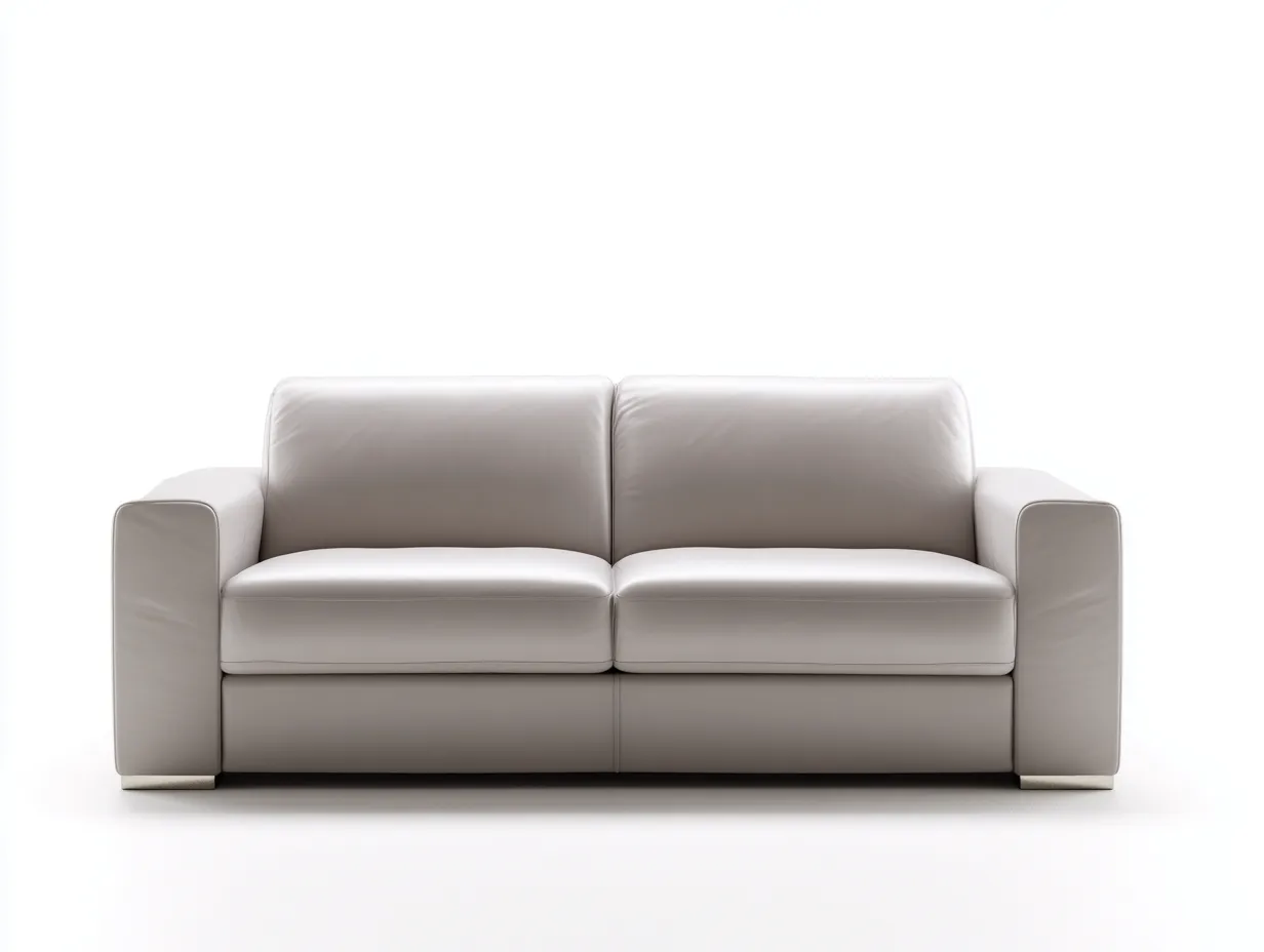 Canapé 2 places en tissu 170x85x84 cm - bleu clair - style scandinave-Loftuply