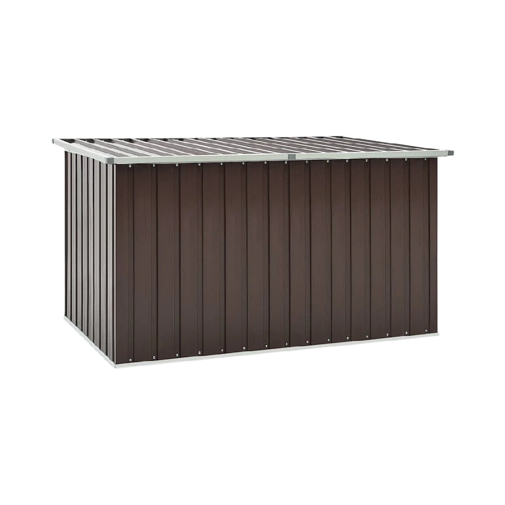 Coffre de rangement extérieur en métal - espace de stockage pour jardin - 150 x 80 x 90-zenboxatelier