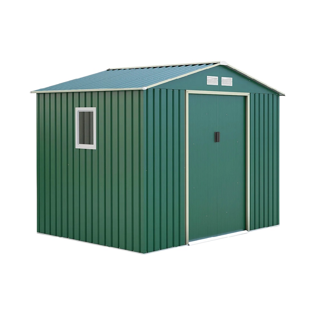 Abri de jardin en métal pour rangement extérieur - 180 x 120 x 150-zenboxatelier