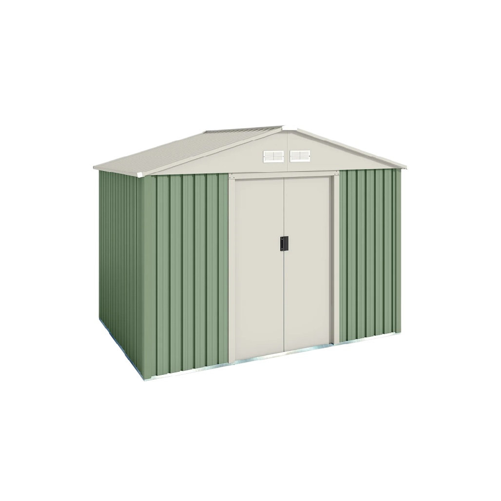 Abri de jardin en métal pour le rangement extérieur - 200 x 150 x 180-zenboxatelier