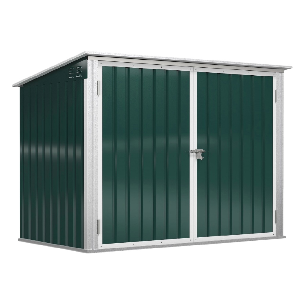 Abri de jardin en métal pour rangement extérieur - 210 x 130 x 120-menuisierzen