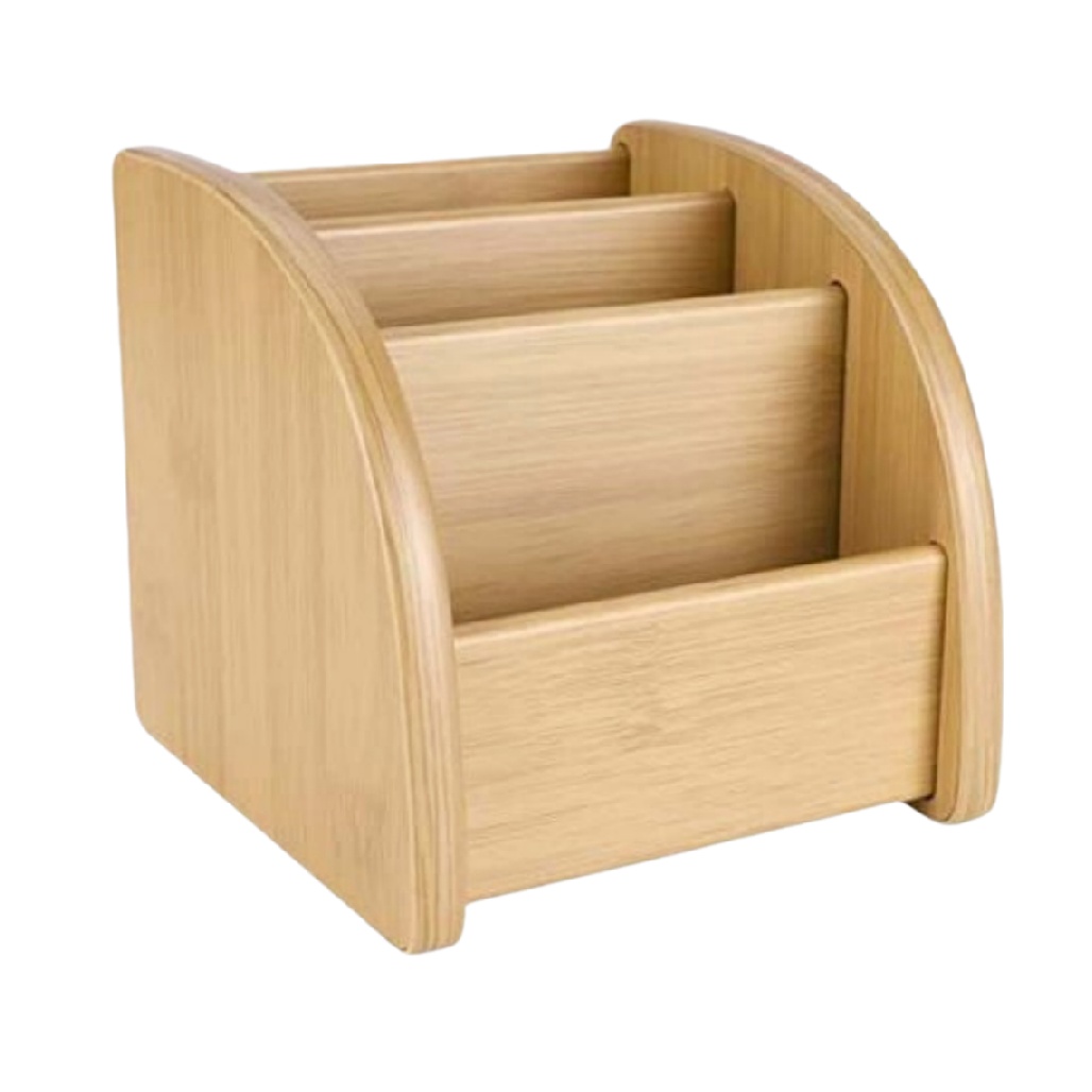 Porte-documents en bois pour bureau - rangements divers - 20 x 15 x 15-boistoucher