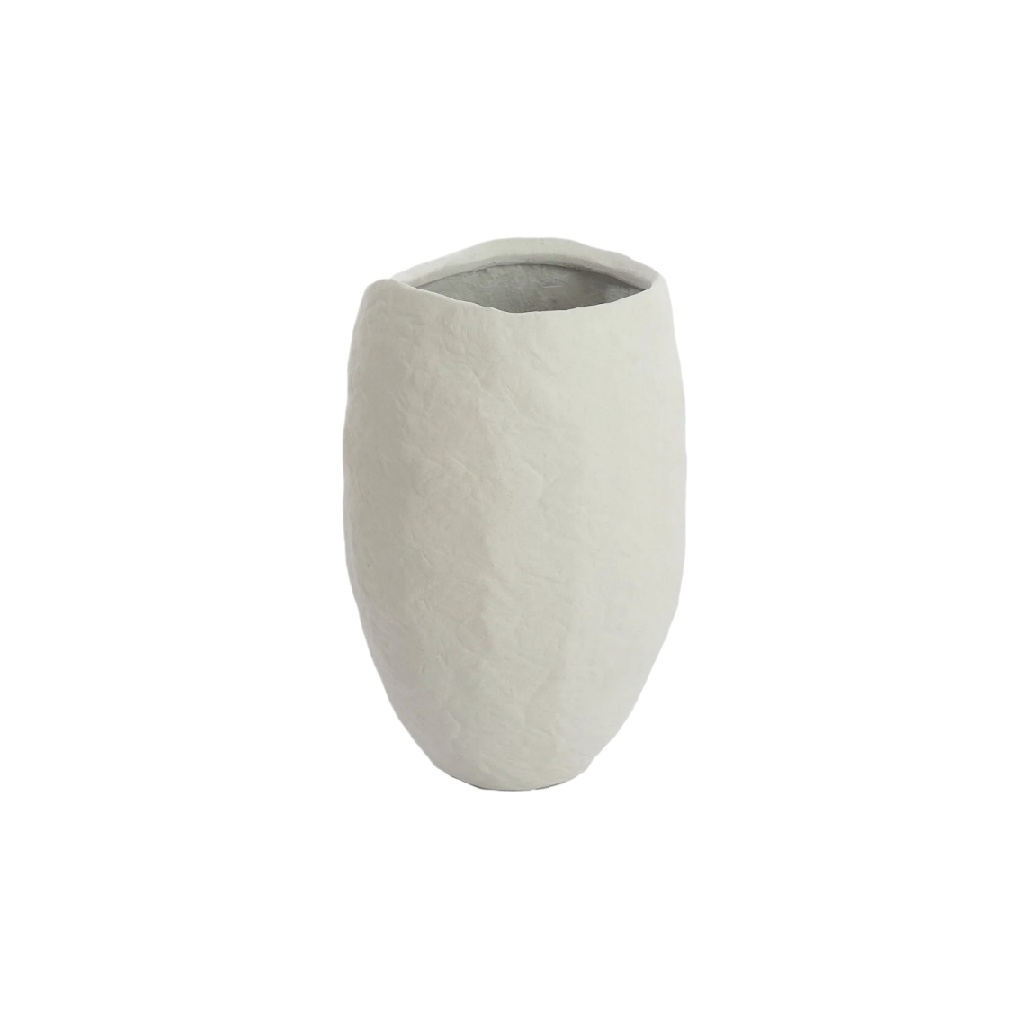 Vase en béton pour décoration intérieure - 20 x 15 x 30-boistoucher