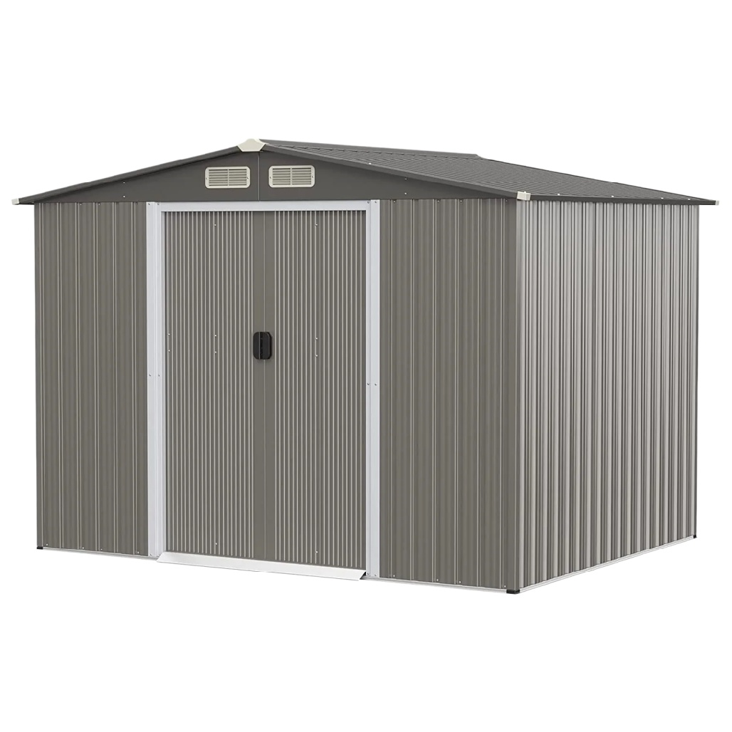 Abri de jardin en métal pour rangement d'outils - 250 x 200 x 200-boistoucher