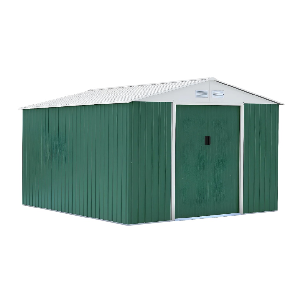 Abri de jardin en métal pour rangement extérieur - acier galvanisé - 300 x 250 x 200-boistoucher
