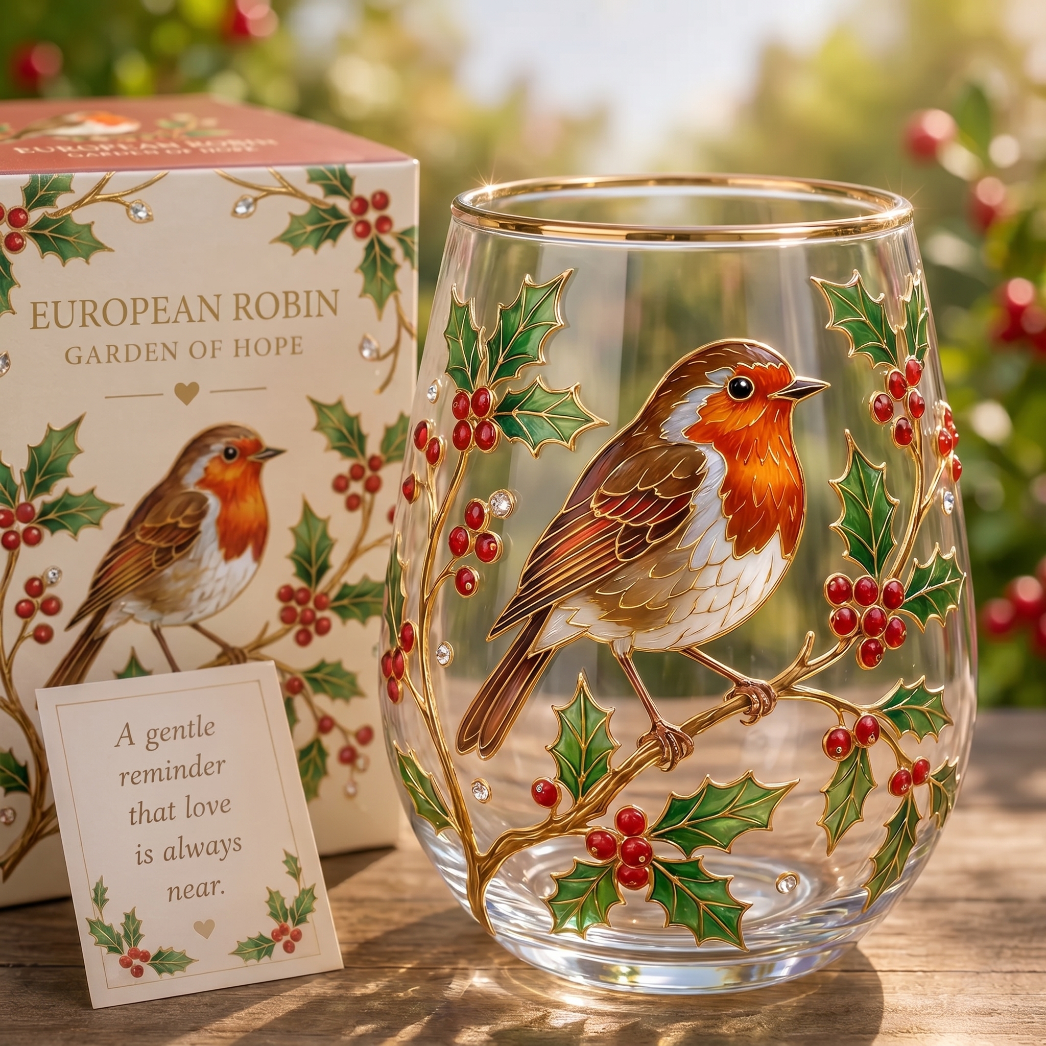 🌸🌿 2026 Limited Edition: Hope Garden - Glass Teacup ☀️☕