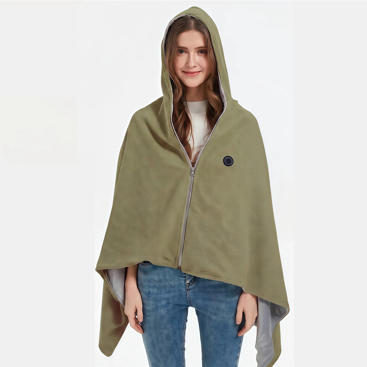 ✨Last Day 50% OFF🔥Wearable Heated Blanket Shawl | Portable USB-Powered Warmth for Home, Work & Outdoors(buy 2 free shipping)