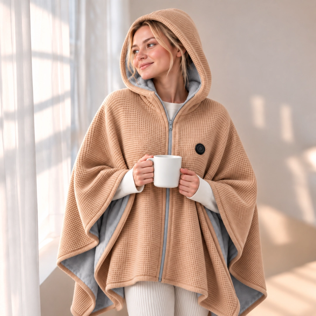 ⛄LIMITED-TIME 49% OFF‼️💞54K+ SOLD⭐🔥 USB HEATED WEARABLE SHAWL