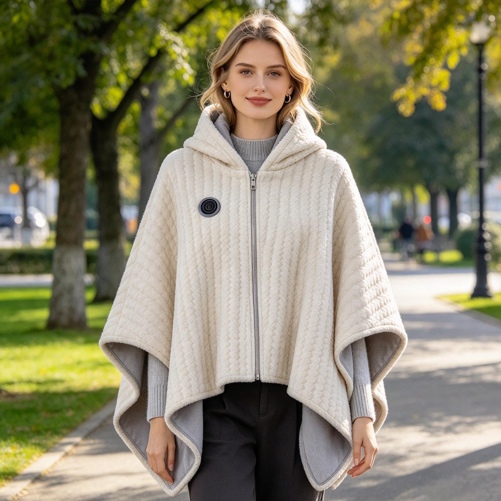❄️Christmas Sale 50% OFF🔥 Women’s Heated Shawl | Portable USB-Powered Warmth for Home, Work & Outdoors