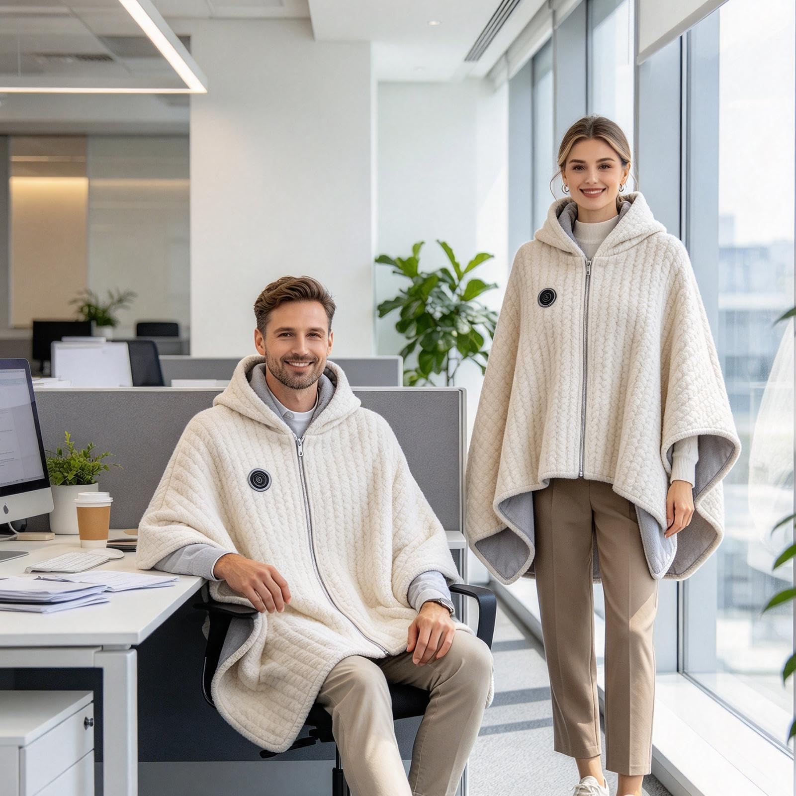 ❄️Christmas Sale 50% OFF🔥 Women’s Heated Shawl | Portable USB-Powered Warmth for Home, Work & Outdoors