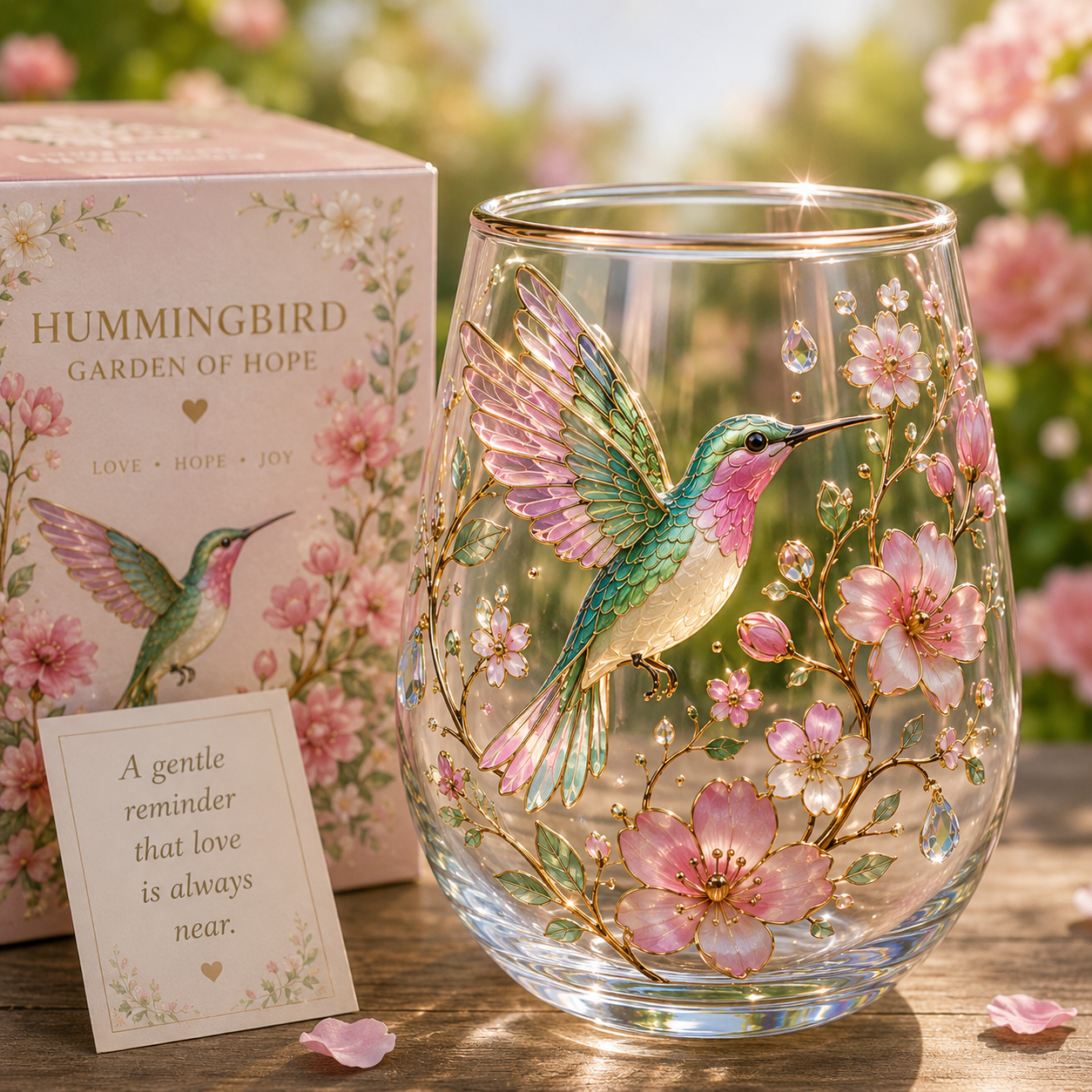 🌸🌿 2026 Limited Edition: Hope Garden - Glass Teacup ☀️☕