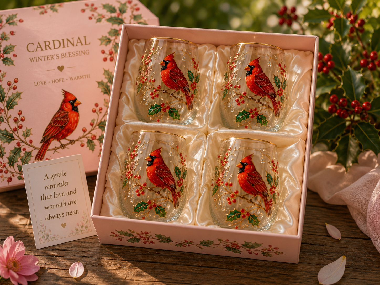 🌸🌿 2026 Limited Edition: Hope Garden - Glass Teacup ☀️☕