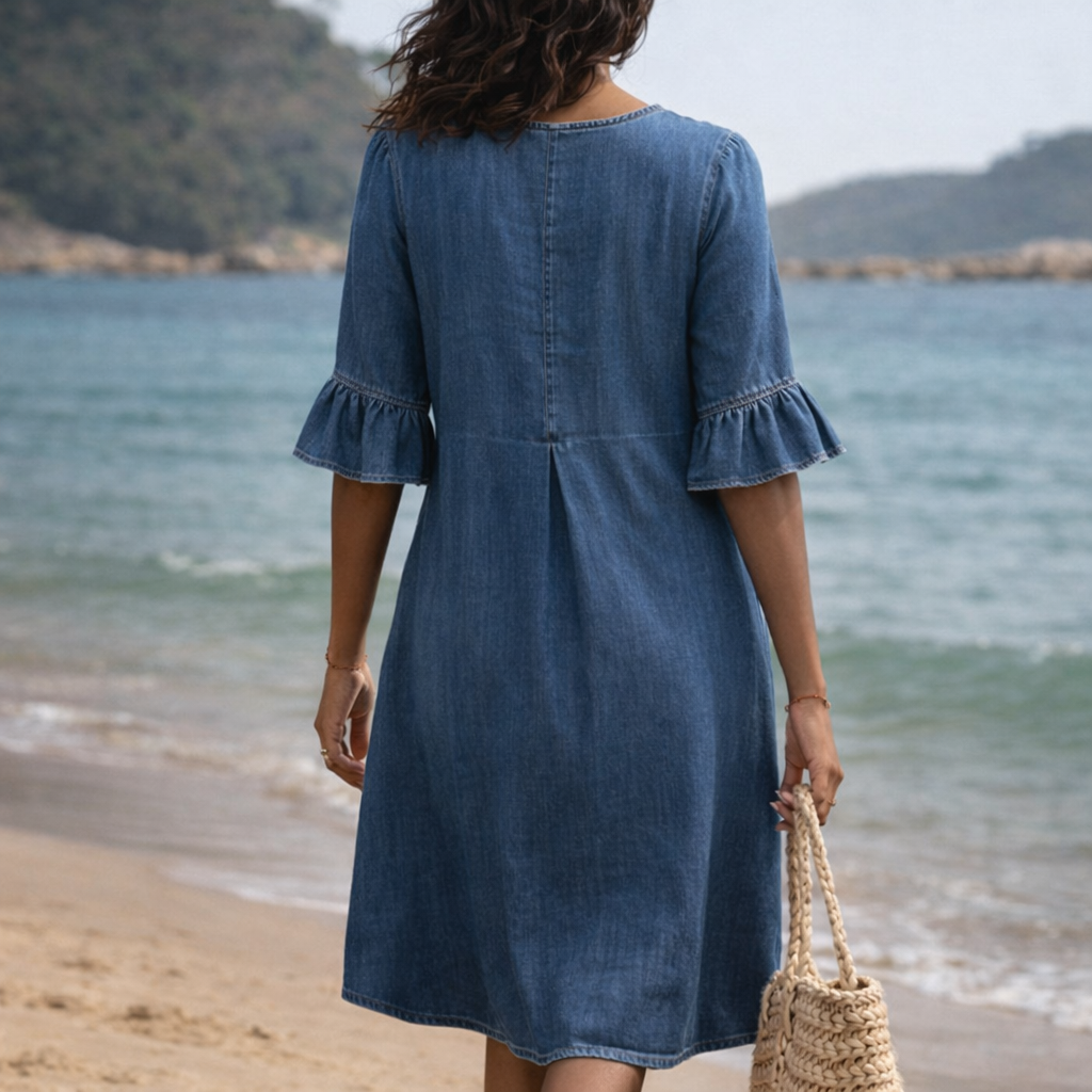 denim dress