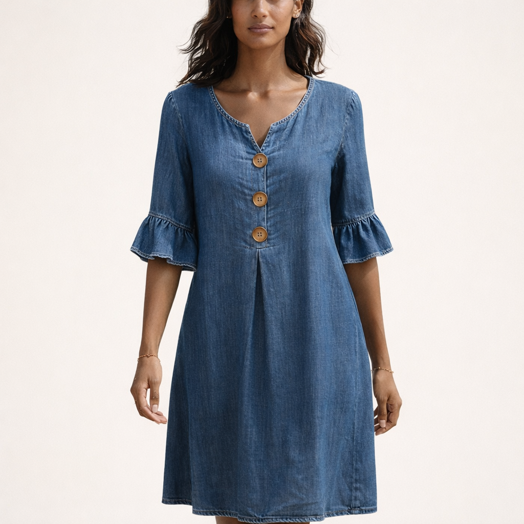denim dress