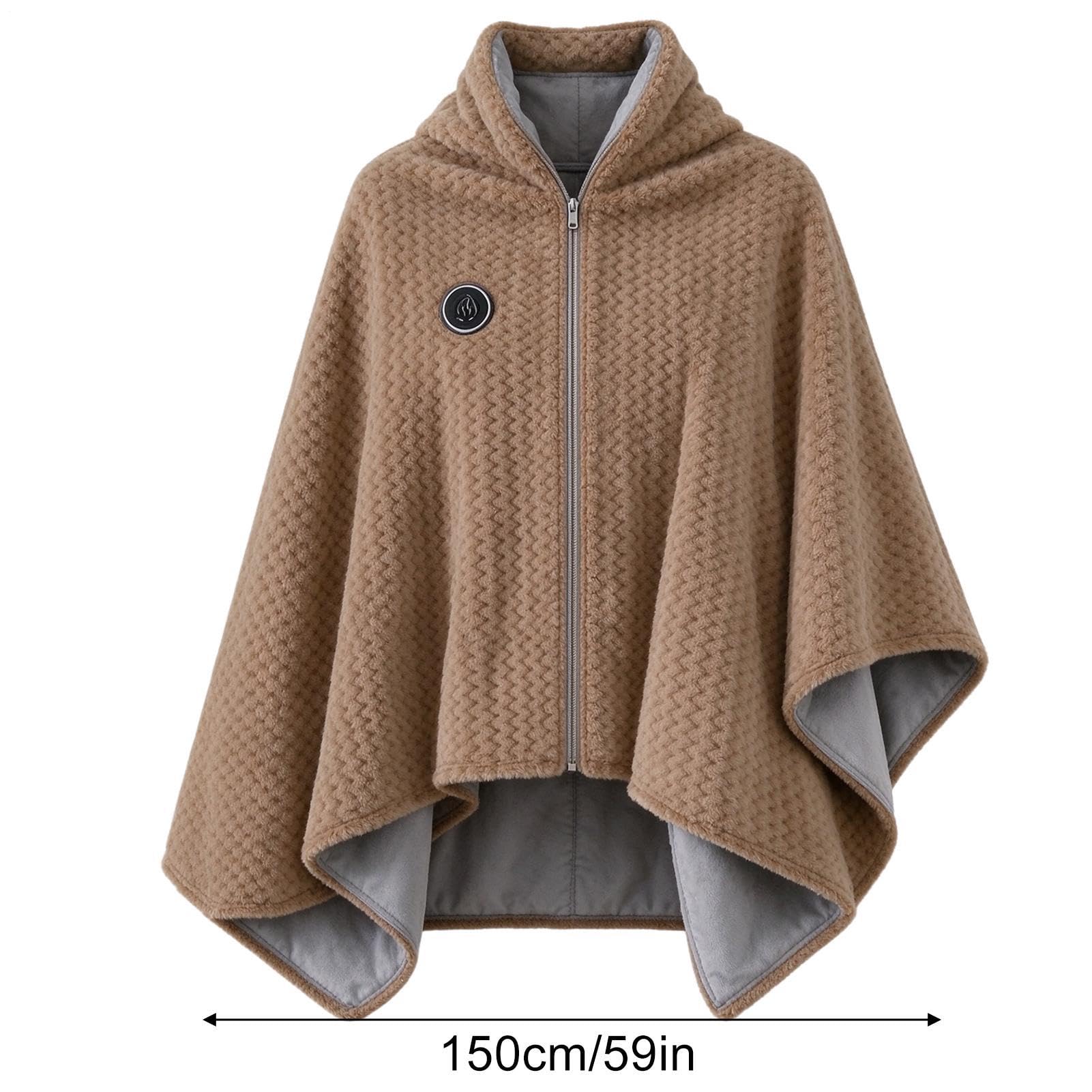 ❄️Christmas Sale 50% OFF🔥 Women’s Heated Shawl | Portable USB-Powered Warmth for Home, Work & Outdoors