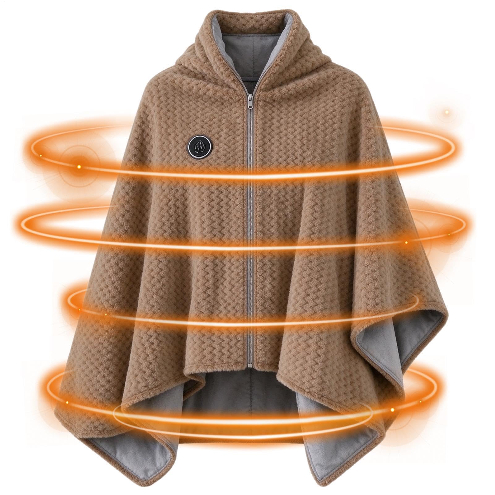 ❄️Christmas Sale 50% OFF🔥 Women’s Heated Shawl | Portable USB-Powered Warmth for Home, Work & Outdoors