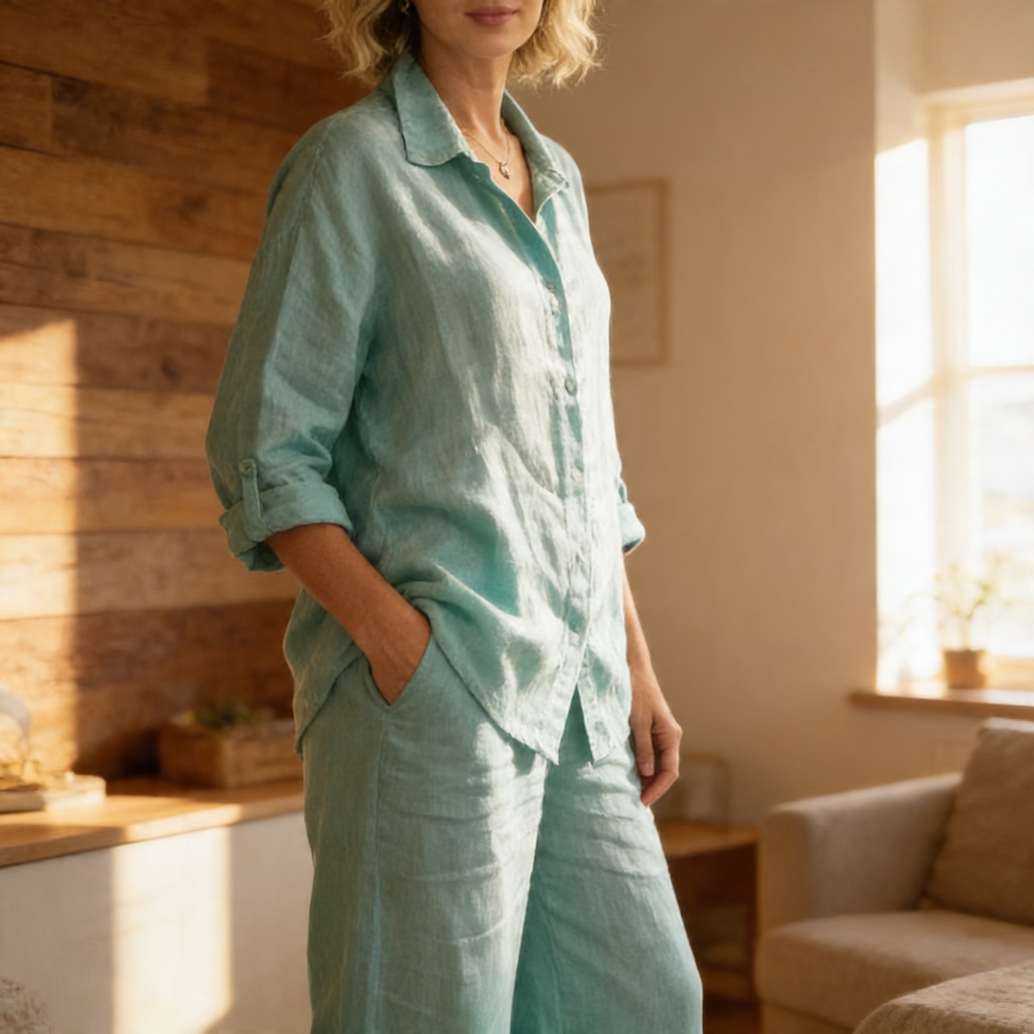 Elegant Comfort Outfit Detail