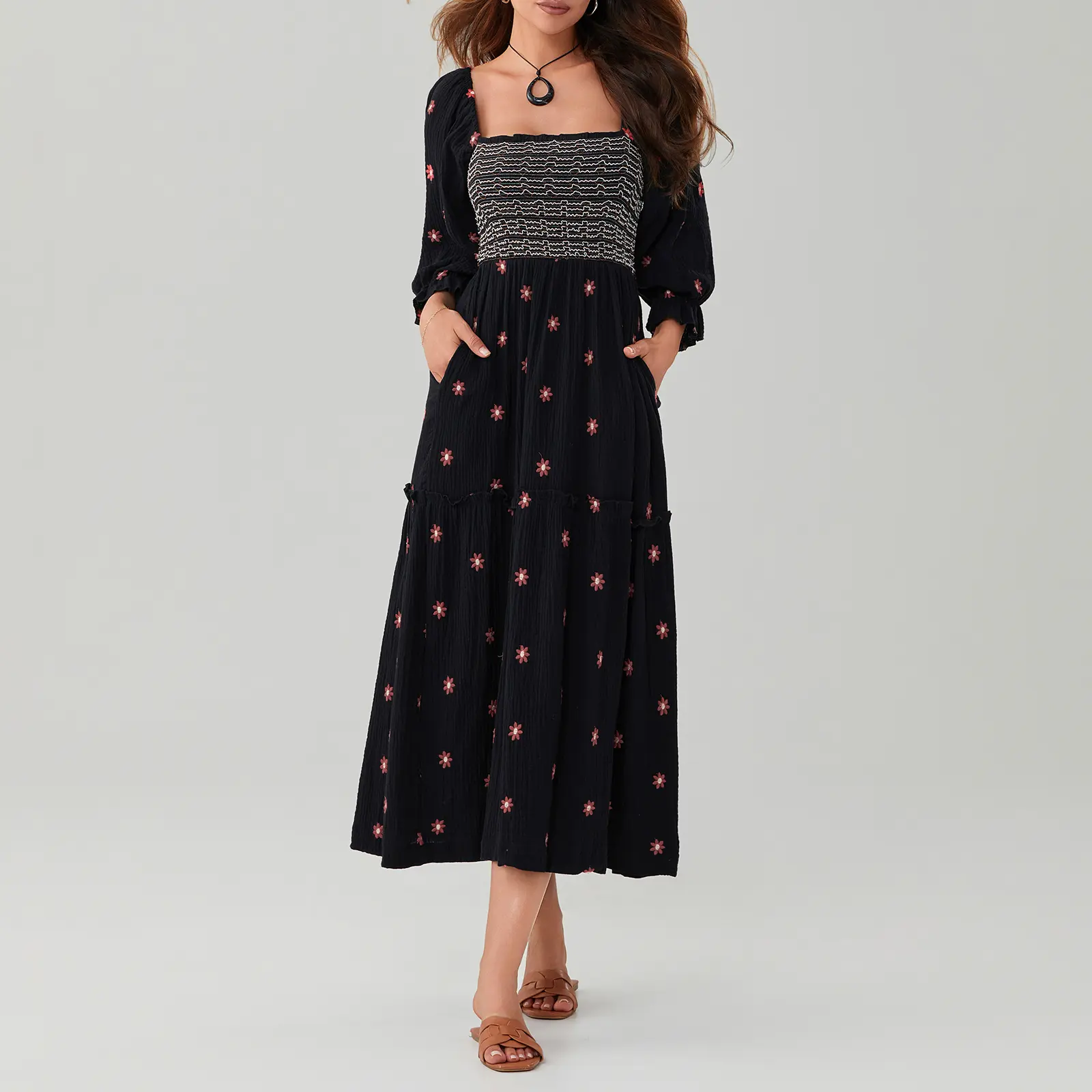 Women Summer Fall Spaghetti Strap Backless Satin Midi/maxi Dress Bohemian Split Flowy Dresses Cocktail/wedding Guest Dress,casual Daily,business Work Wear