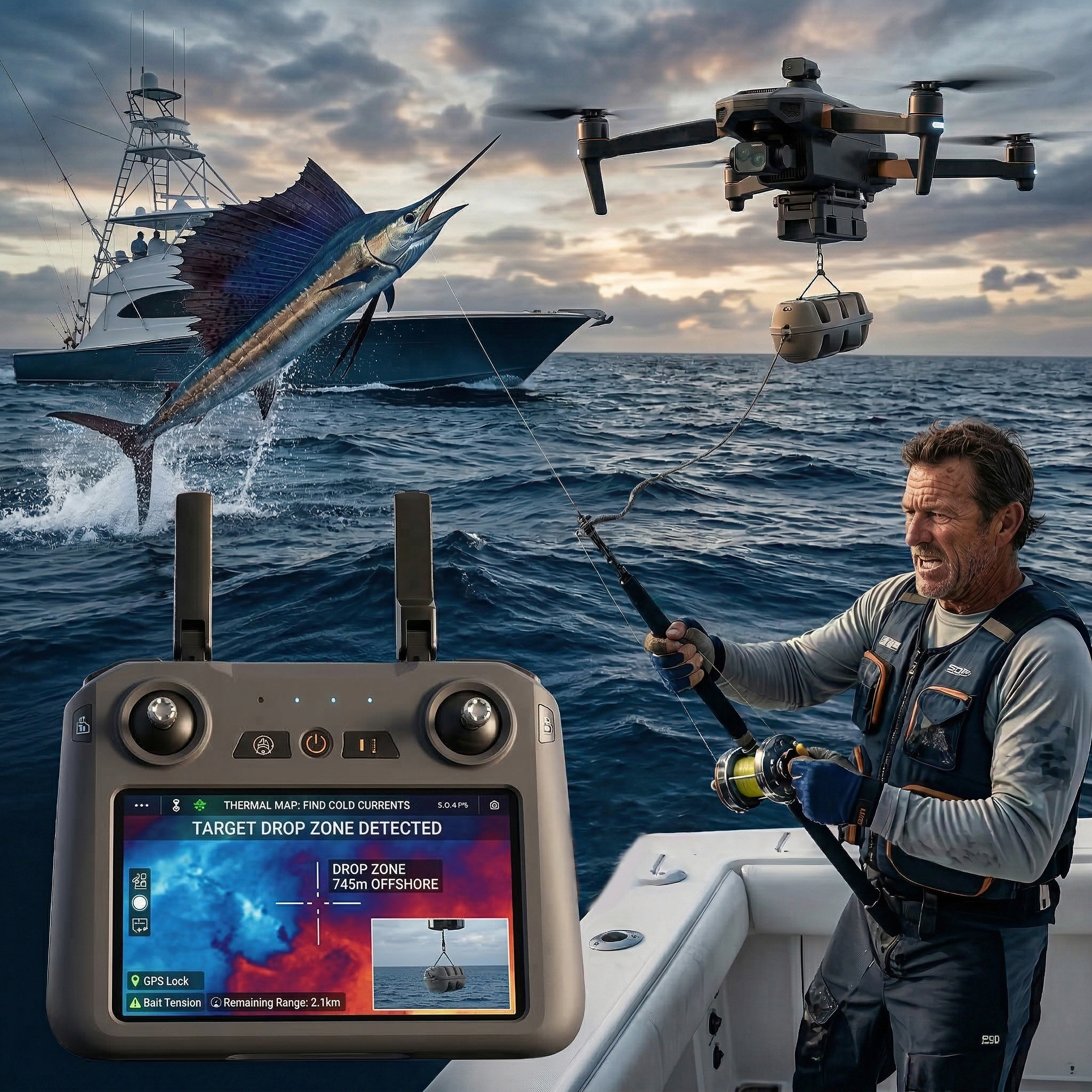 NEAPUZ Falcon T20-Wärmebilddrohne