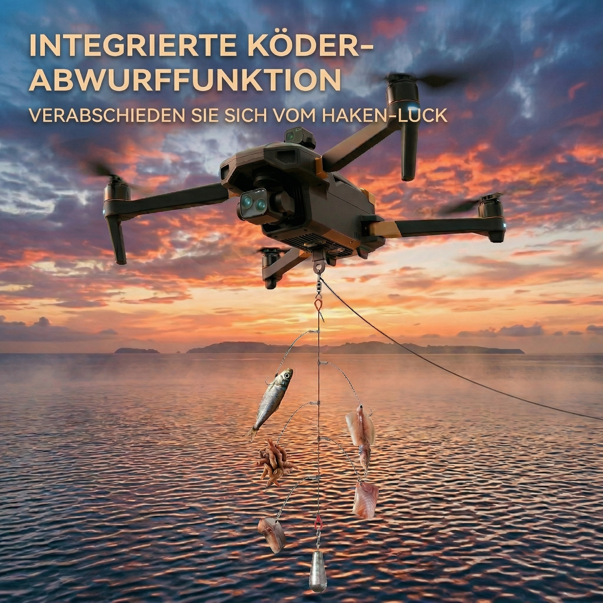 Diese hochauflösende Wärmebilddrohne eignet sich für Außenaufnahmen, verfügt über eine Lieferfunktion und eine Nutzlast von bis zu 20 kg. Sie ist geeignet für Forstarbeiten, Fischerei, Angeln und Rettungseinsätze.