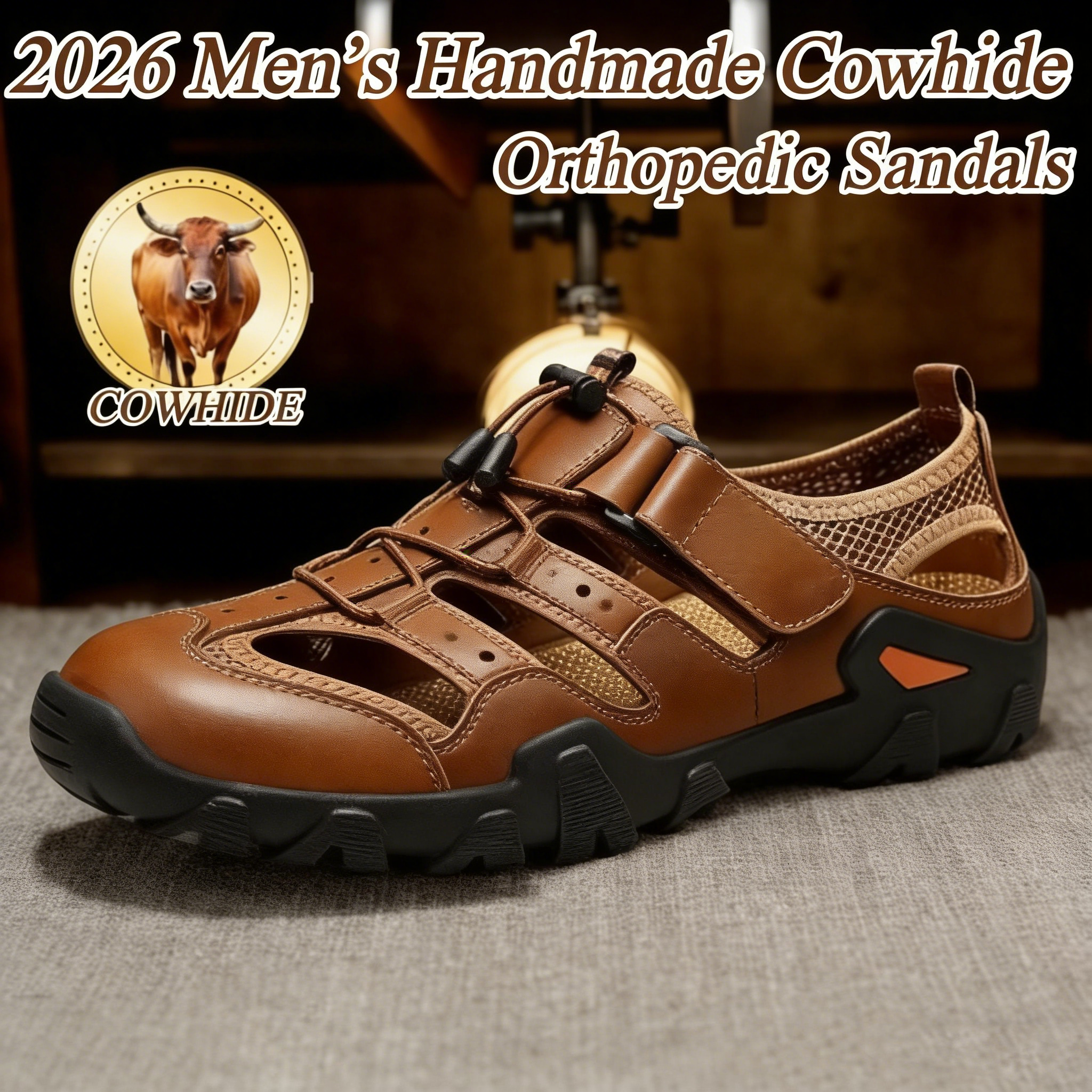 ⏰Last Day! 70% OFF 🔥Men's Outdoor Breathable Hiking Sandals – Anti-Slip & Quick-Dry