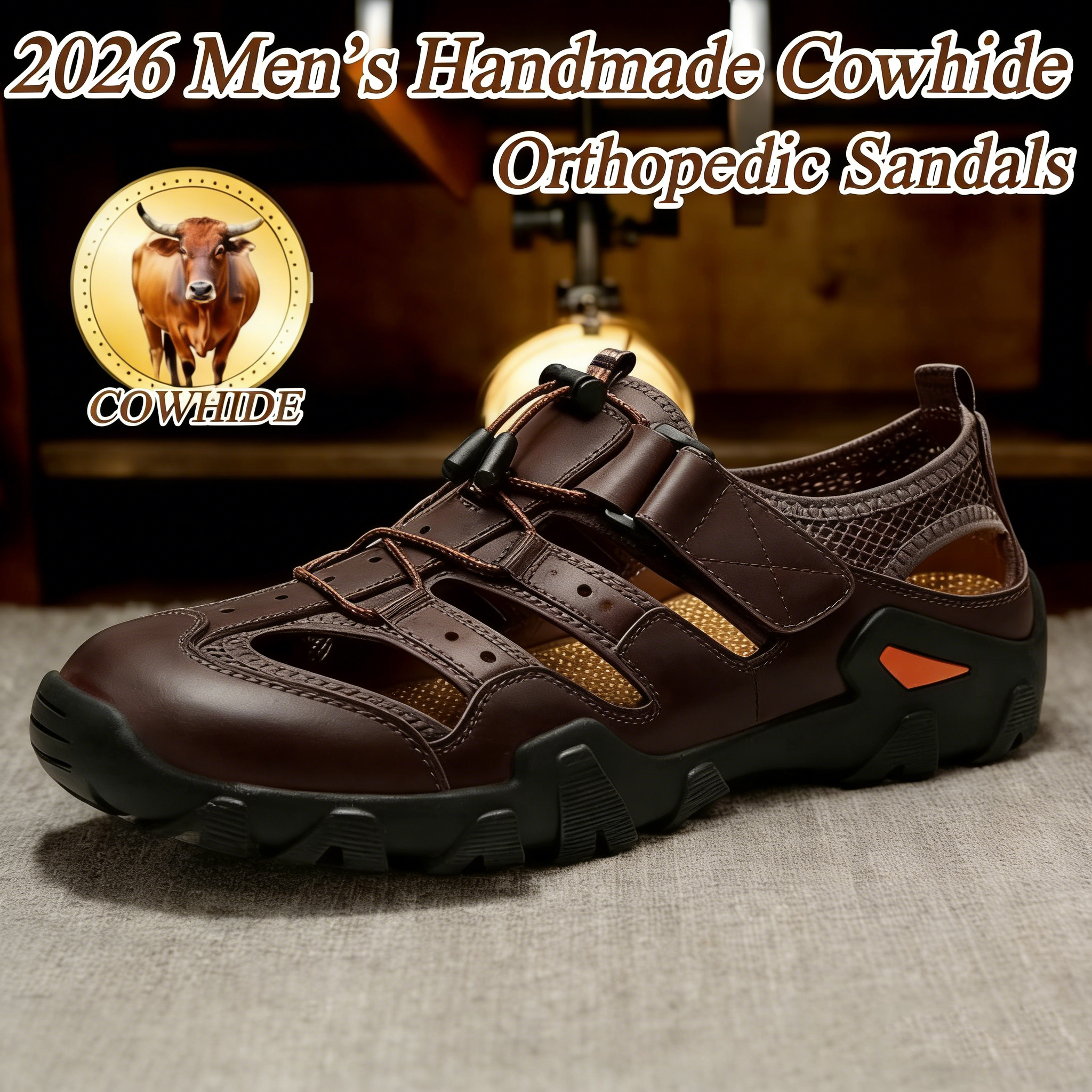 ⏰Last Day! 70% OFF 🔥Men's Outdoor Breathable Hiking Sandals – Anti-Slip & Quick-Dry