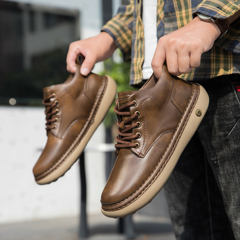 🔥LAST DAY 50% OFF🔥 Versatile platform Martin boots- Improve Posture and Get Rid of Painless Walking and Standing