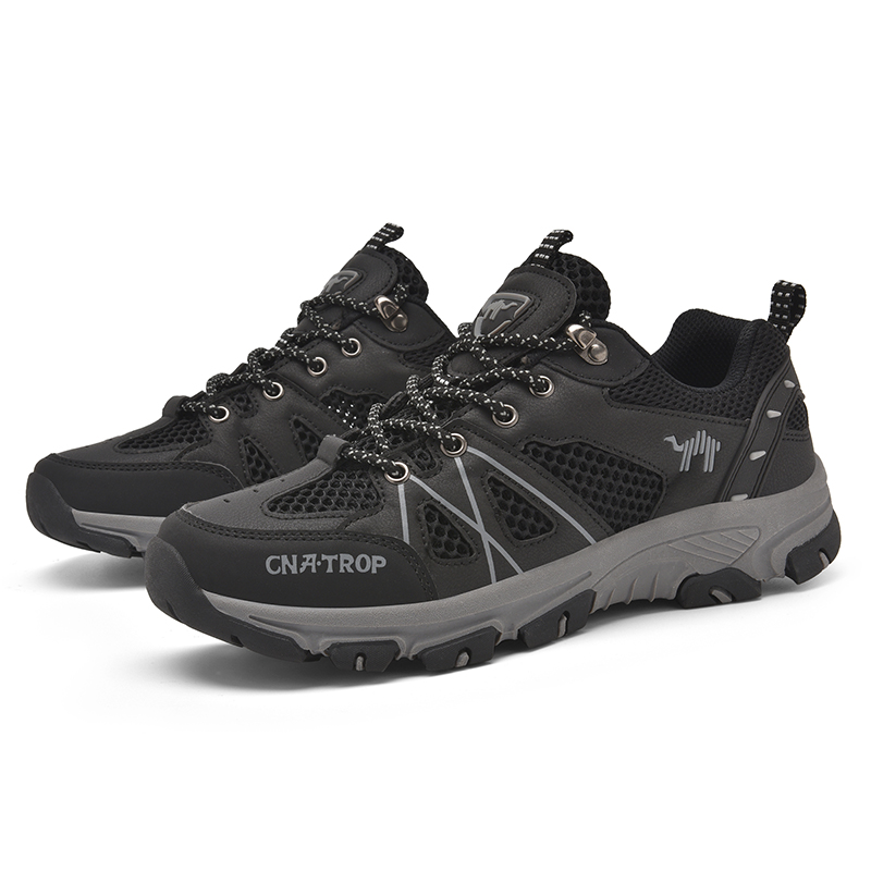 Men's Hiking Shoes Waterproof Breathable Non-Slip Outdoor Sneakers