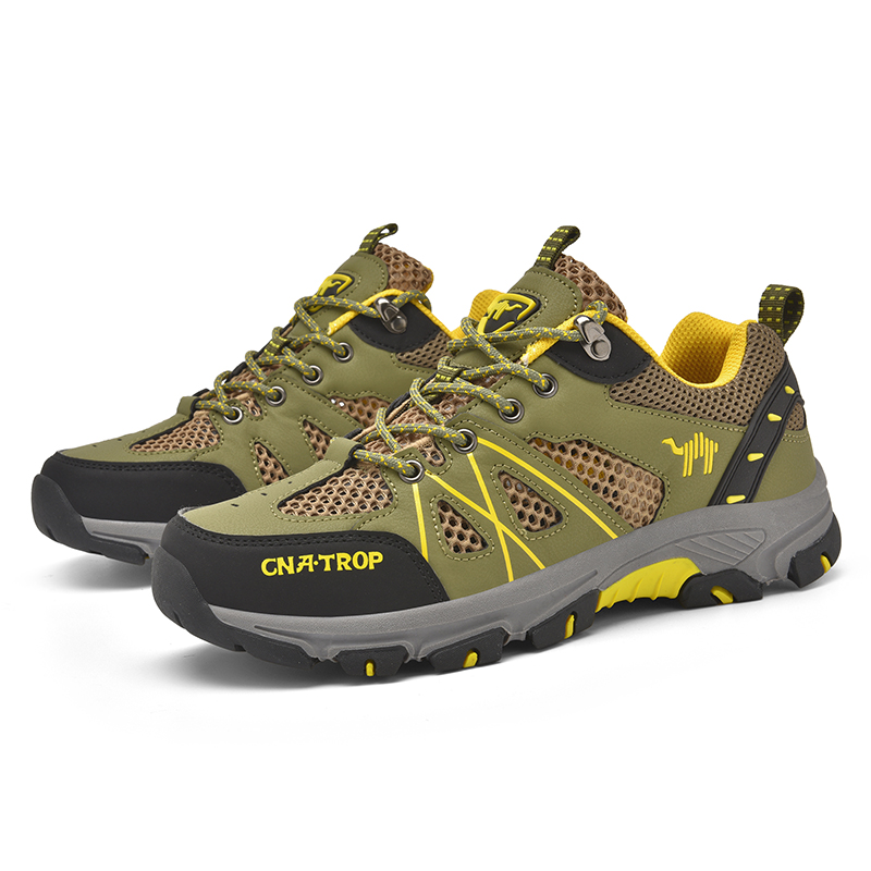 Men's Hiking Shoes Waterproof Breathable Non-Slip Outdoor Sneakers