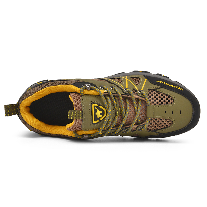 Men's Hiking Shoes Waterproof Breathable Non-Slip Outdoor Sneakers