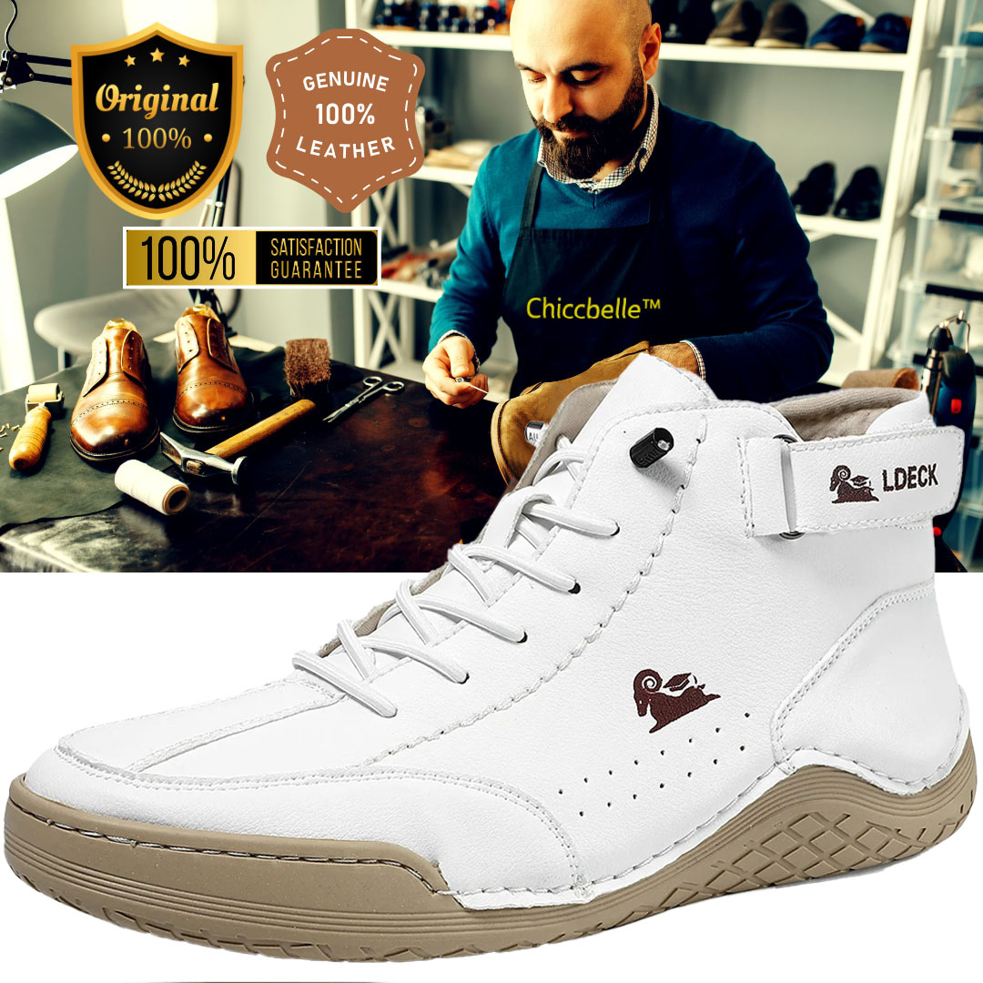 ⏰ 70% off - 2025 Newest Men's Orthopedic Leather Hiking Shoes