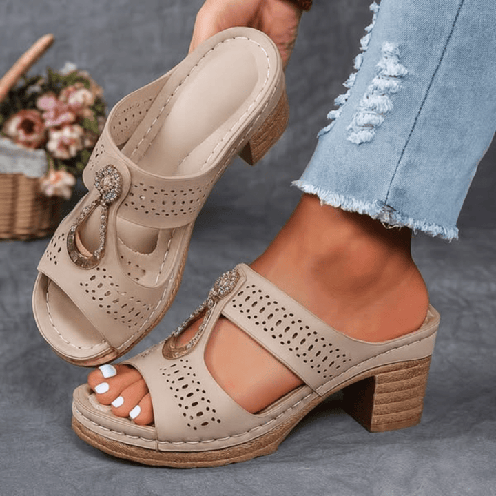 ✨Final Day:50%Off-Latest Orthopedic Block-Heel Sandals