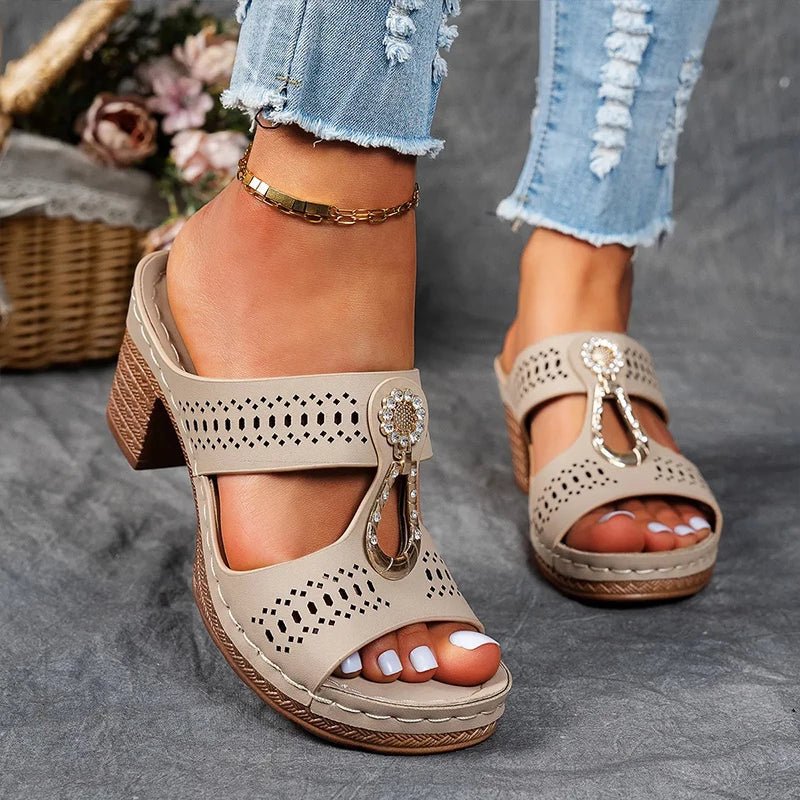 ✨Final Day:50%Off-Latest Orthopedic Block-Heel Sandals