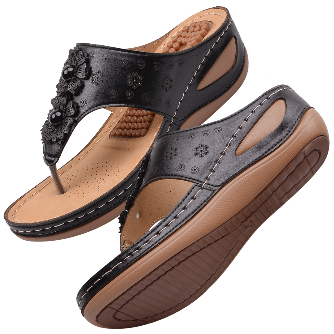 Uniqcloud Massage Arch Support Cushion Footbed Flip-Flops