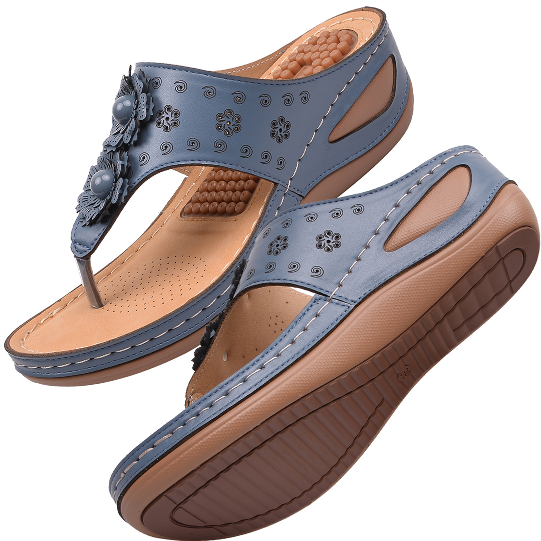 Uniqcloud Massage Arch Support Cushion Footbed Flip-Flops