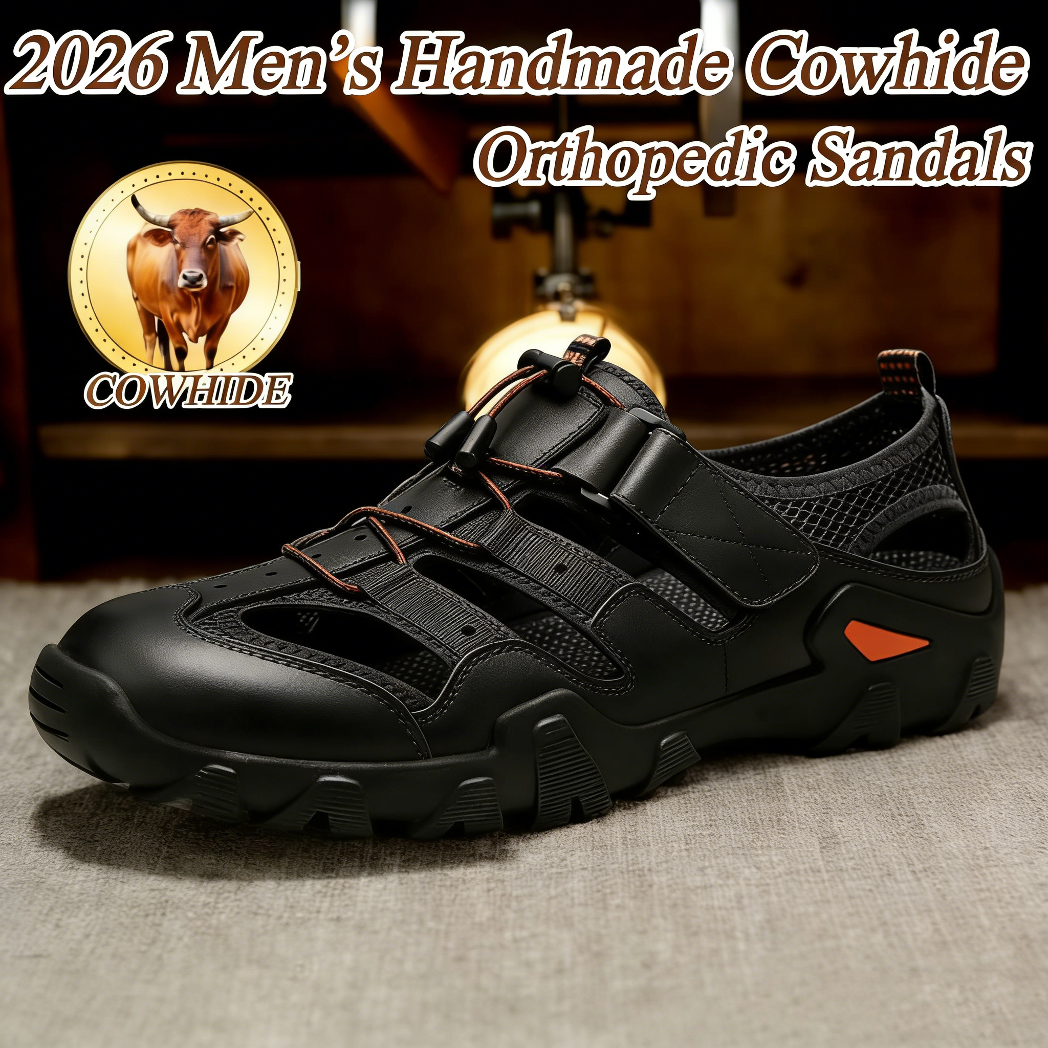 ⏰Last Day! 70% OFF 🔥Men's Outdoor Breathable Hiking Sandals – Anti-Slip & Quick-Dry