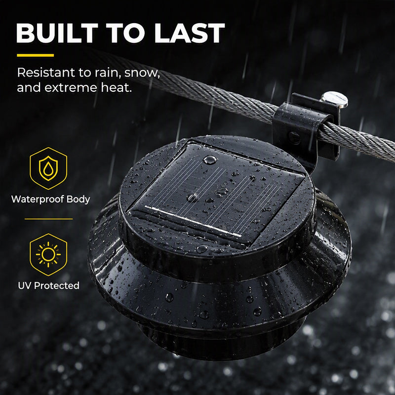☀️💡 Light Up Gutters, Fences & Garden Walls — Solar-Powered Outdoor LEDs With No Mains Wiring Needed 🏡✨