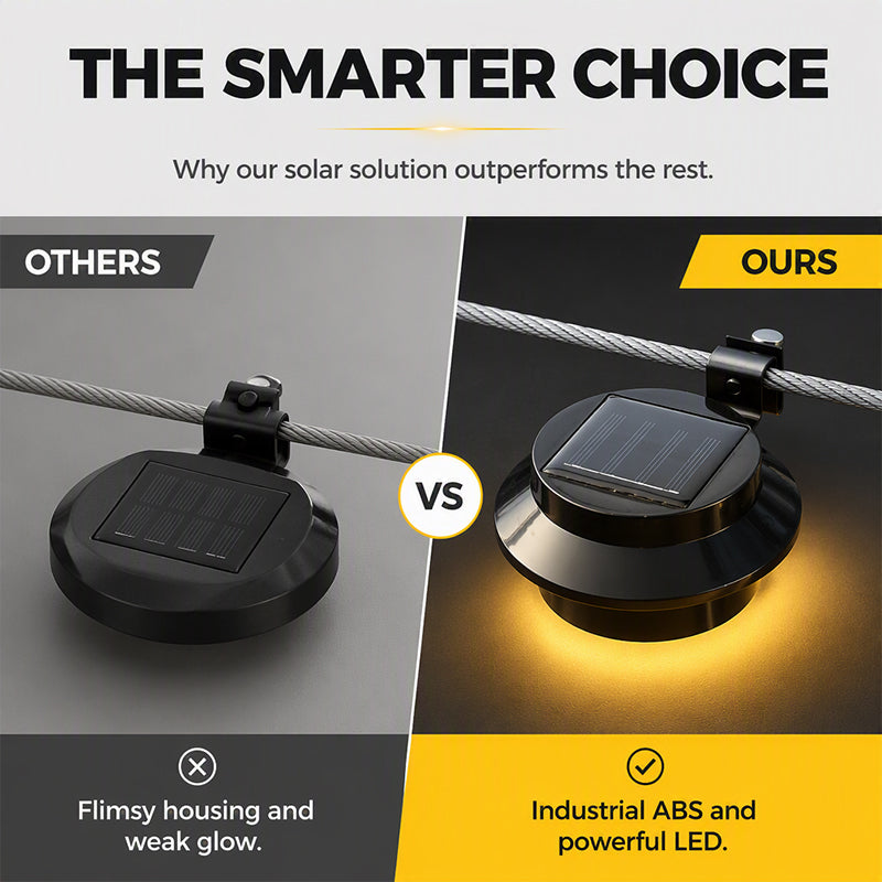 ☀️💡 Light Up Gutters, Fences & Garden Walls — Solar-Powered Outdoor LEDs With No Mains Wiring Needed 🏡✨