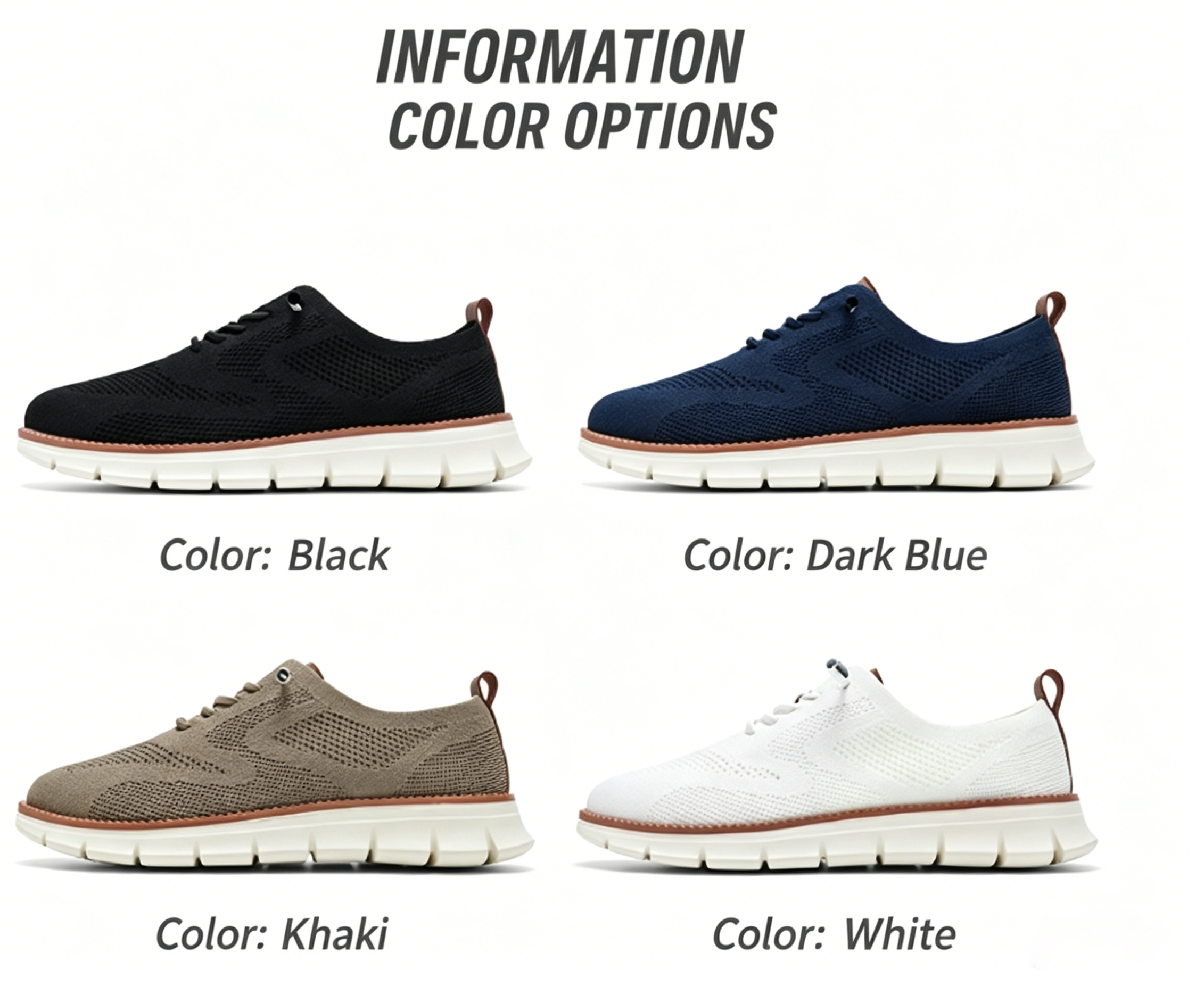 🔥LAST DAY 60% OFF🔥Men's Breathable Flyknit Loafers  — Lightweight, Lace-up Casual Footwear