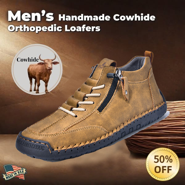 🔥Last Day 50% OFF🔥Men's Hand-Stitched Slip-On Shoes