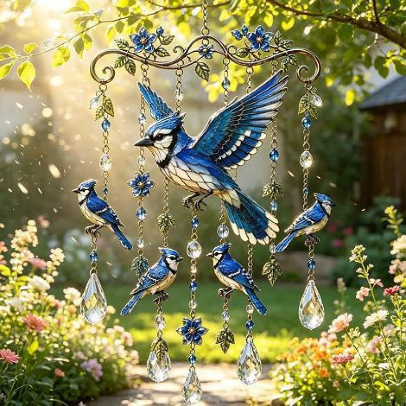 🔥LAST DAY 70% OFF 🐦🎐 Birdsong Crystal Wind Chime 