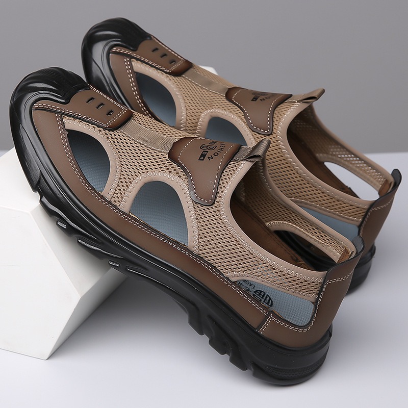 🔥Now 70% Off! LAST DAY!🛒Sandals Breathable Men Shoes Mesh Outdoor Men Hollow designer shoes Beach