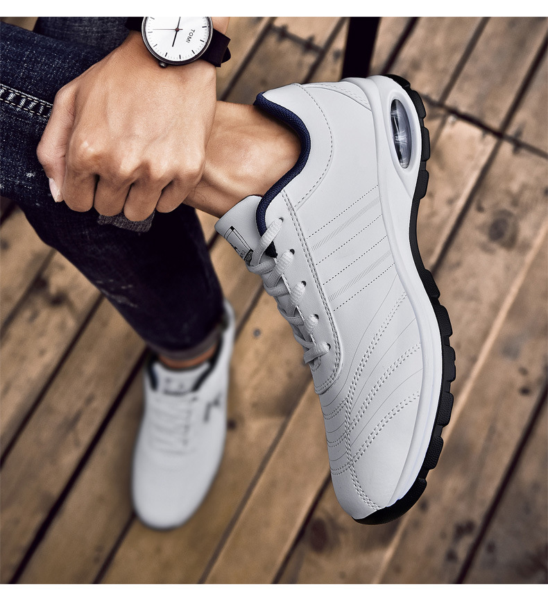 Men's Good Arch Support Outdoor Breathable Walking Shoes, Comfy Orthopedic Walking Shoes